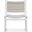 Cozumel Dining Chair Set of 2 In Matte White