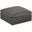 Cozy Velvet Ottoman In Grey