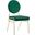 Craft Performance Velvet Dining Side Chair In Gold Green