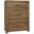 Crafted 5 Drawer Chest In Medium Cherry