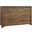 Crafted 7 Drawer Dresser In Medium Cherry