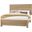 Crafted Queen Plank Bed In Bleached Cherry