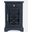 Craftsman USB Charging Chairside End Table In Navy