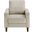 Crandall Accent Chair In Taupe