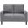 Crandall Loveseat In Gray