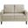 Crandall Loveseat In Taupe