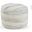 Crava Striped Hand-Woven Cotton Blend Ottoman Pouf In Blue and Cream