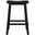 Creations II Black 30 Inch Sawhorse Barstool