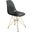 Cresco Molded Eiffel Side Chair In Transparent Black