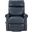Crews Swivel Glider Recliner In Barone Navy Blue