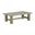 Croquet Teak Rectangular Coffee Table In Oyster Teak