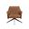 Crosby Swivel Lounge Chair In Missouri Cognac