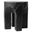 Crus Fiberglass Outdoor Side Table Marbleized Black