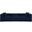 Cube Durable Linen Textured 3 Seater Modular Sofa with Arm Support In Navy