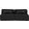 Cube Vegan Leather 2 Piece Modular Sofa In Black