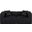 Cube Vegan Leather 2 Piece Modular Sofa In Black
