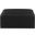 Cube Vegan Leather Ottoman In Black