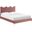 Current Performance Velvet Twin Platform Bed In Dusty Rose MOD-6727-DUS