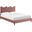 Current Performance Velvet Twin Platform Bed In Dusty Rose MOD-6728-DUS