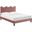 Current Performance Velvet Twin Platform Bed In Dusty Rose MOD-6729-DUS