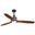 Curtiss 52 Inch LED Ceiling Fan In Matte Black and Brushed Silver