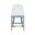 Curved Counter Stool In Blue