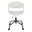 Curvo Upholstered 4 star Task Chair In Black and White