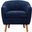 Cutler Accent Chair In Blue