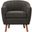 Cutler Accent Chair In Gray