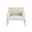 Cybil Lounge Chair In Dove Cream