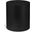 Cylinder End Table In Matte Black