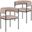 Cyril Modern Chair Set of 2 In Taupe