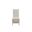 D12 Dining Chair Kit of 2 In Beige and Natural