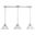 Da Vinci 3L Linear Mini Pendant In Brushed Nickel