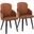 Dahlia Dining Chair Set of 2 In Camel