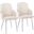 Dahlia Dining Chair Set of 2 In Cream