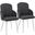 Dahlia Dining Chair Set of 2 In Grey