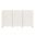 Dahlia Fluted and Scalloped Sideboard Storage Cabinet In White