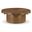 Dahlia Oak Veneer Coffee Table In Brown