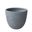 Dahlia Poly Stone 14.4 Dia. Planter In Aged Concrete