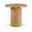 Dahlia Solid Wood and Cane Counter Height Table In Natural