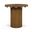 Dahlia Solid Wood and Natural Cane Counter Height Table In Brown