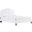 Daisy Performance Velvet Queen Platform Bed In White MOD-6288-WHI