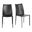 Dalia Stacking Chair Set of 2 In Black