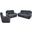 Dalton Lucky Charcoal Power Reclining Living Room Set