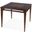 Daltrey 36 Inch Square Game Table In Medium Brown