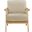 Damala Accent Chair In Brown