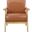 Damala Accent Chair In Natural and Brown