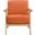 Damala Accent Chair In Orange