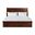 Damen King Storage Bed In Rich Cherry